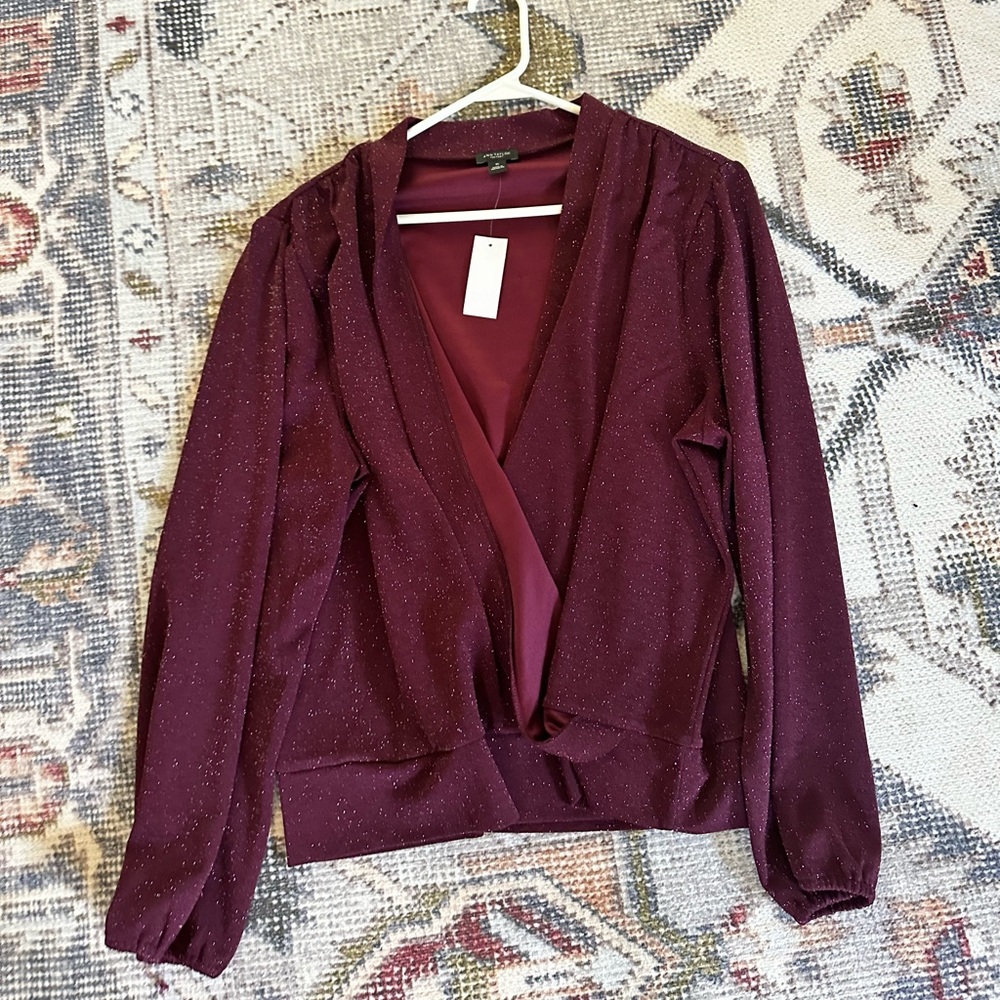 Purple blouse